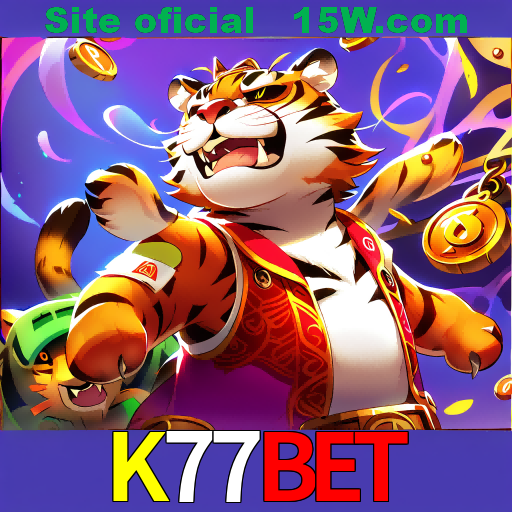 Imagem promocional da K77Bet mostrando a plataforma e suas vantagens